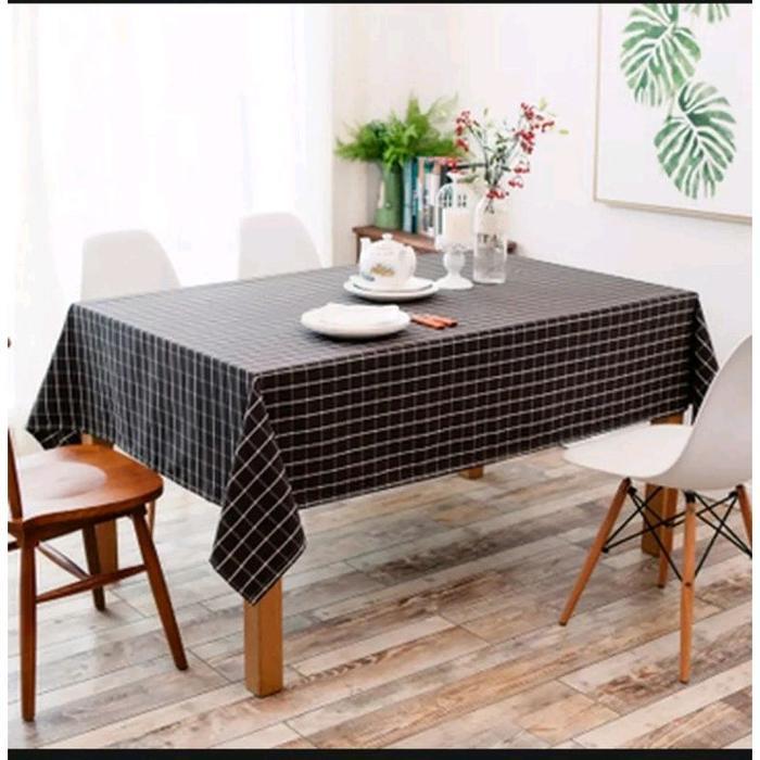 Taplak meja makan 8kursi.6kursi.4kursi/taplak Kain/taplak meja/taplak meja sekolah/taplakmeja Tahan