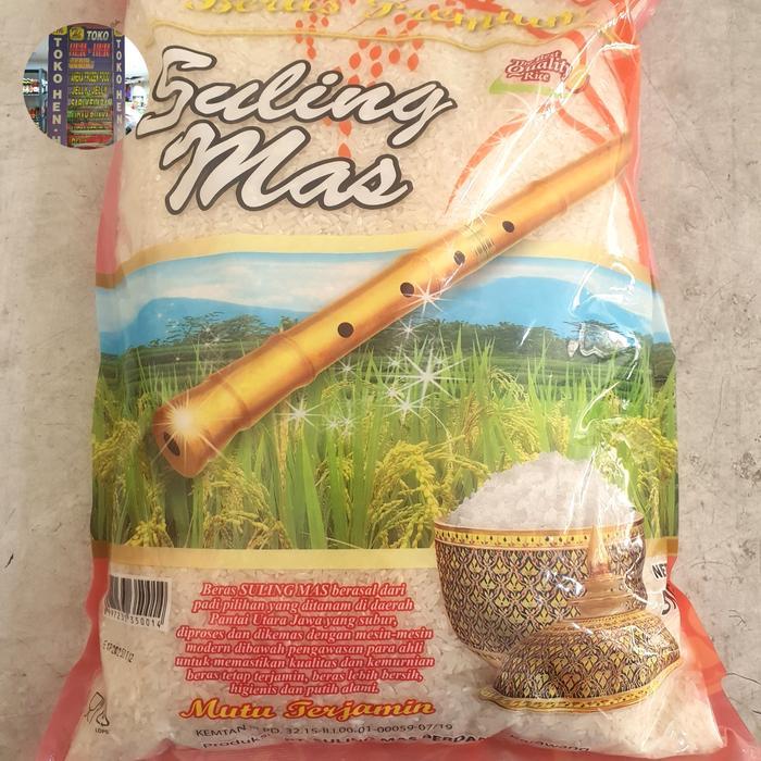 Beras Setra Ramos Premium Pulen Cap Suling Mas 5Kg