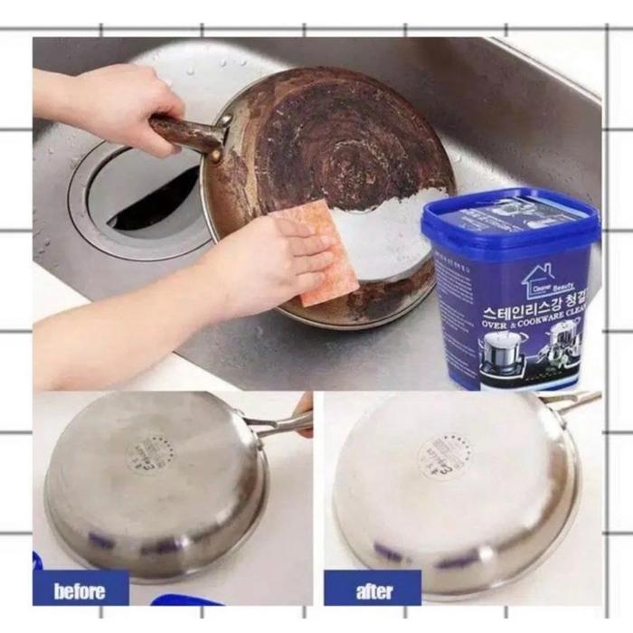 ALAT PEMBERSIH COOKWARE DAN OVEN / Korean Style Cleaner Beauty Oven And Cookware Cleaner / Krim