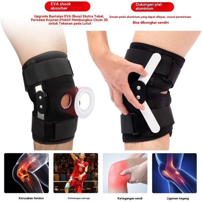 Lutut Kesehatan Penyangga Lutut Dan Sendi Pelindung Lutut Olahraga Bantalan Lutut Penopang Atletik