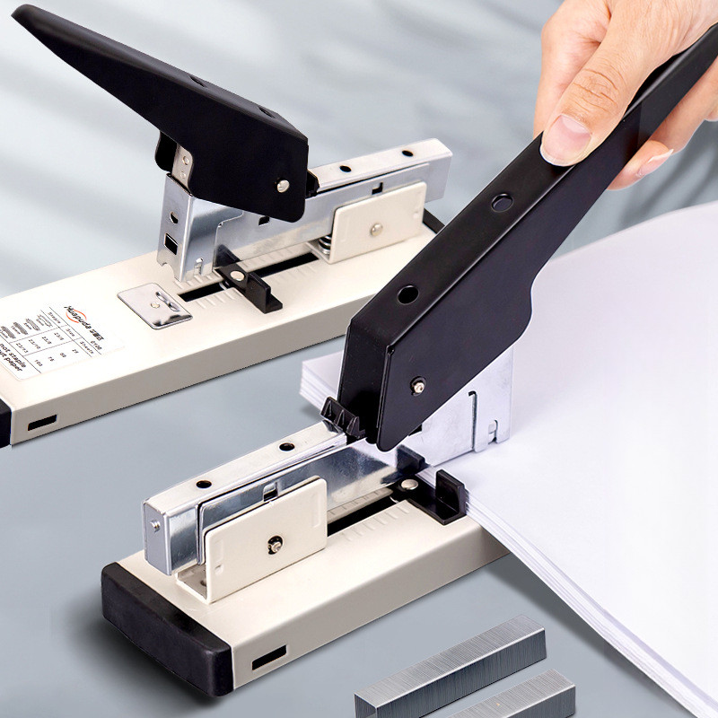 Paper Stapler Heavy Stapler Bookbinding Adapt To Needle Types 23/8,23/10,23/13 Hand Operated Stapler