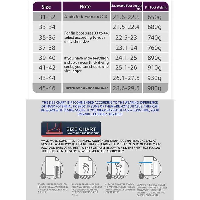 PROFESSIONAL FREEDIVING LONG FINS CARBON FLIPPERS - WATER SPORTS WITH ANTI-SKID & FOR SPEARFISHING,