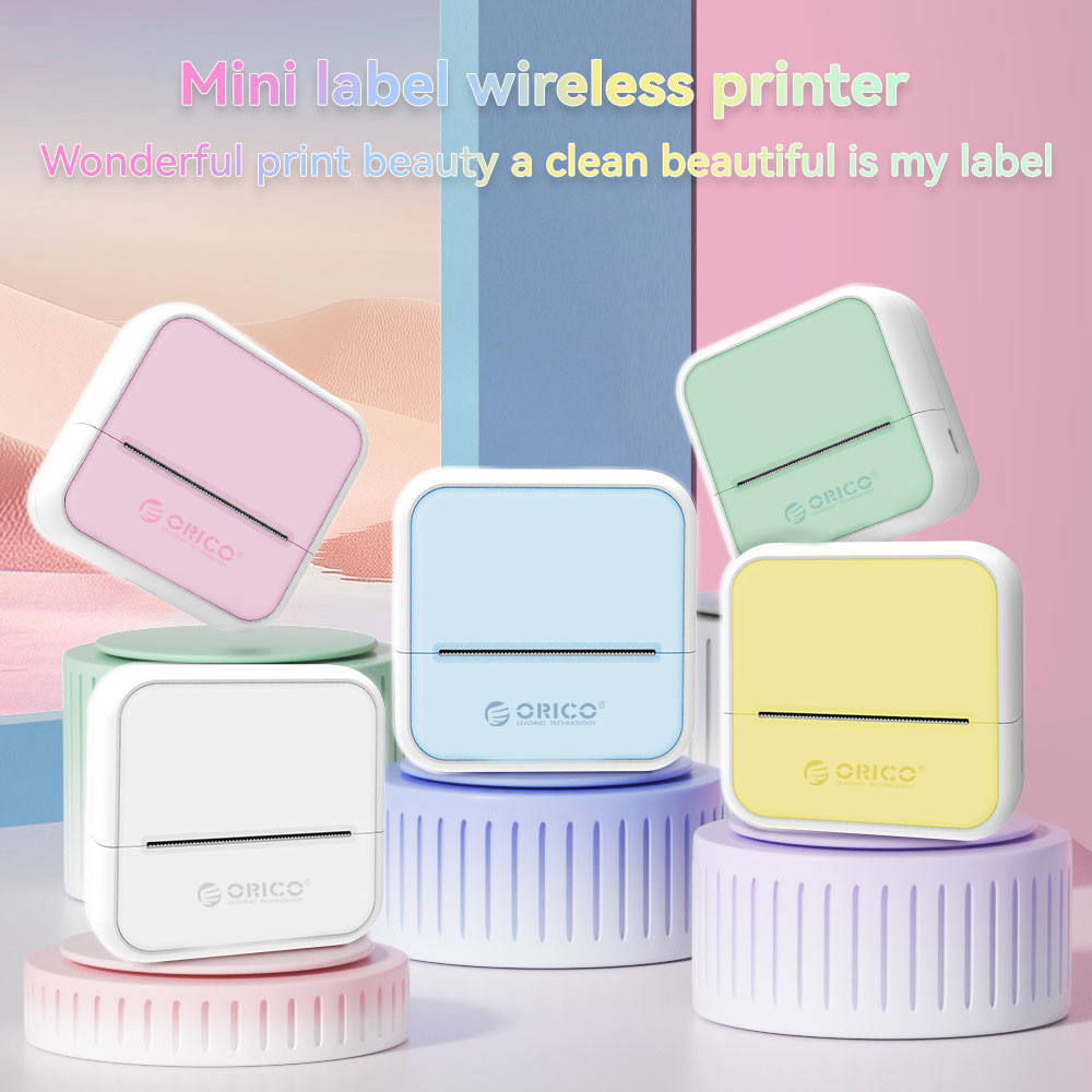 Mini Thermal Printer, DIY Printer, Ink-Free, Suitable For Students, Office And Memory Preservation