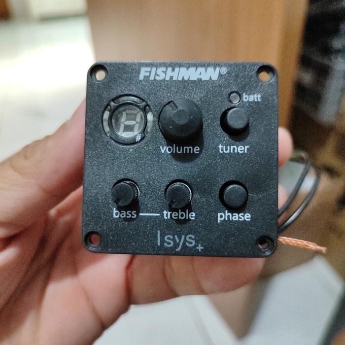 Preamp Fishman Isys Plus/ EQ Fishman Isys+ - CDEL