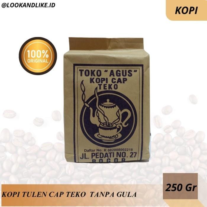 "New" Kopi Cap Teko Toko Agus Bogor 250 Gram - Robusta Coffee
