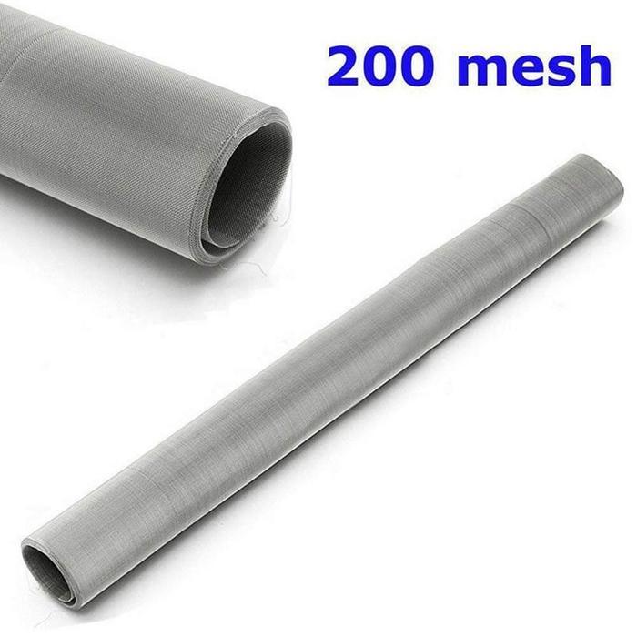 Bisa E-Faktur Wire Mesh Stainless Steel 304 Mesh 200 X 0.05 Ayakan / Mesh Saringan