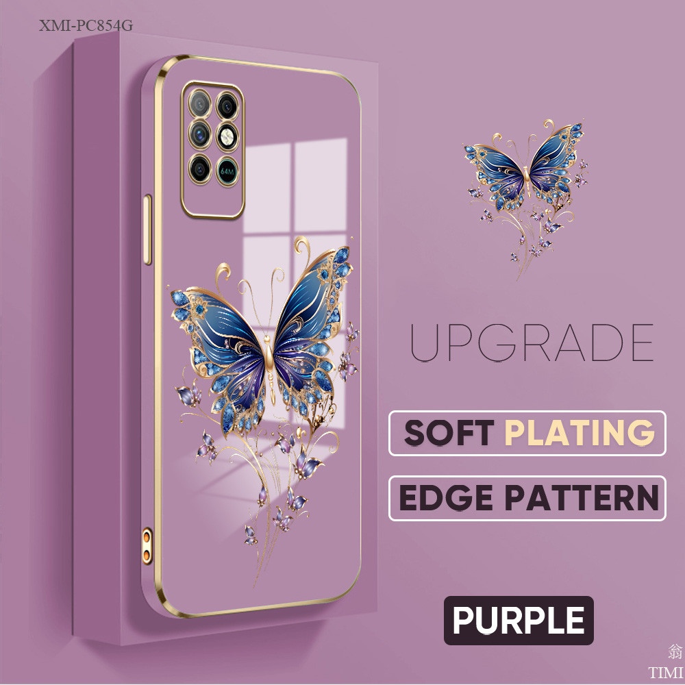 Casing Mode Trendi Untuk ForXiaomi Poco C85 C71 C65 C40 Phone Case Sofcase Cassing Soft Kesing TIMI 