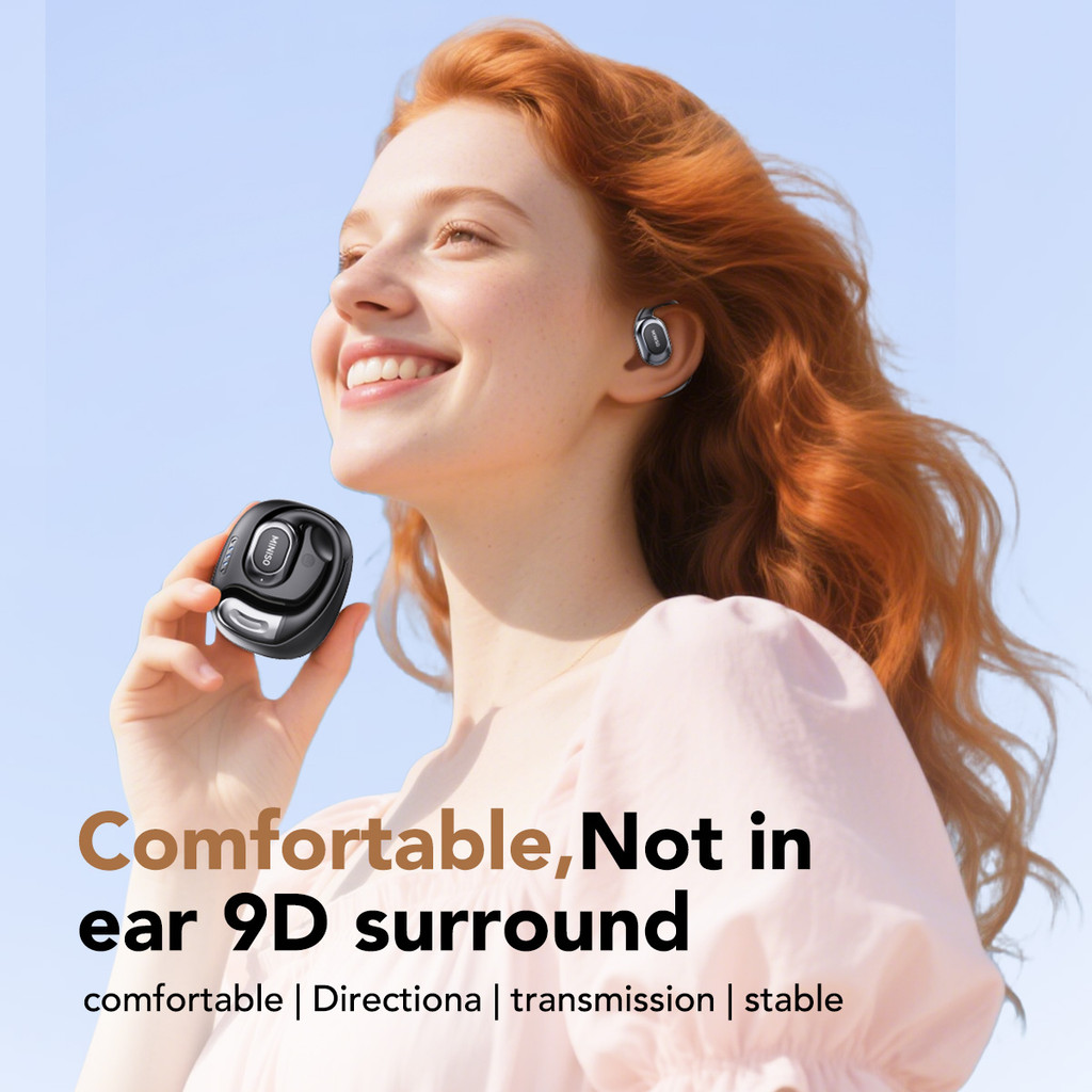 Miniso Ms156 Bluetooth V5.4 Earphones Ai Wireless Headphones With Mic Button Control Noise Reduction