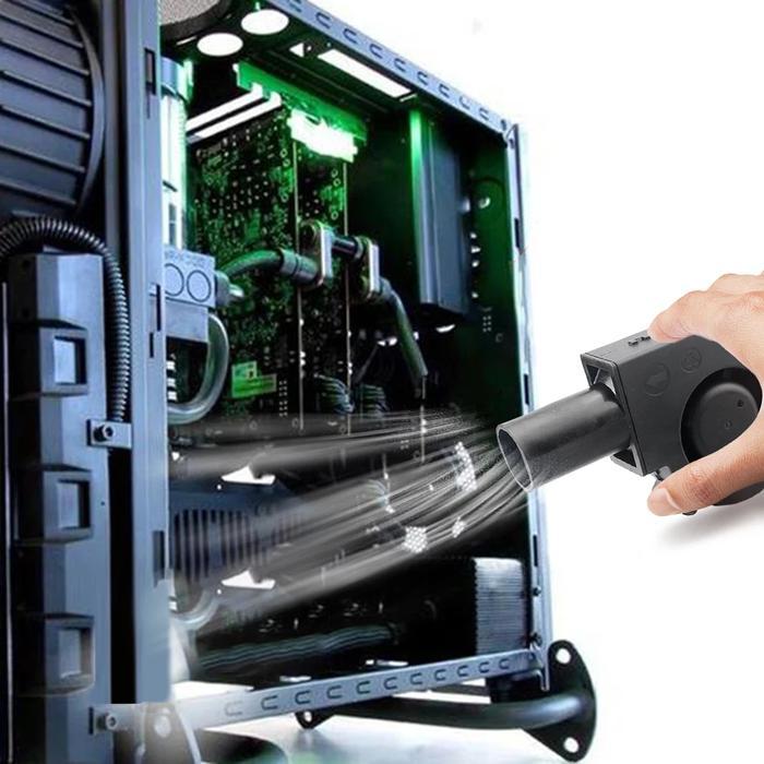 Blower Mini Bbq Kipas Blower 13000 Rpm Ac Turbocharger Portabel Kecil Dengan Kipas Peniup Udara