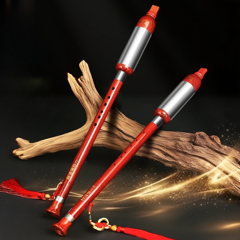 Professional Bawu C/B-flat Key Chinese Vertical Flute Children Adult Playing Bawu Detachable