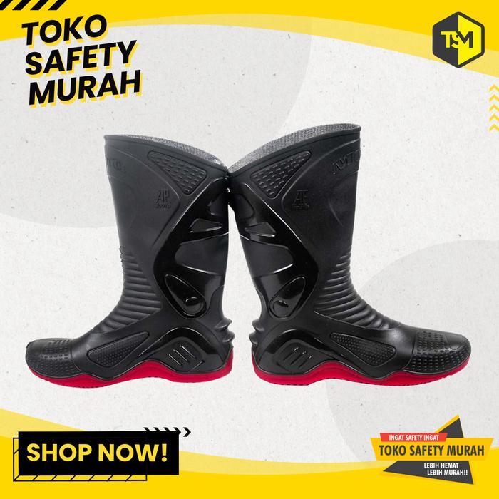 Sepatu Boot Ap Moto 2 Sepatu Boot Karet Tinggi Sepatu Boot Anti Air Co
