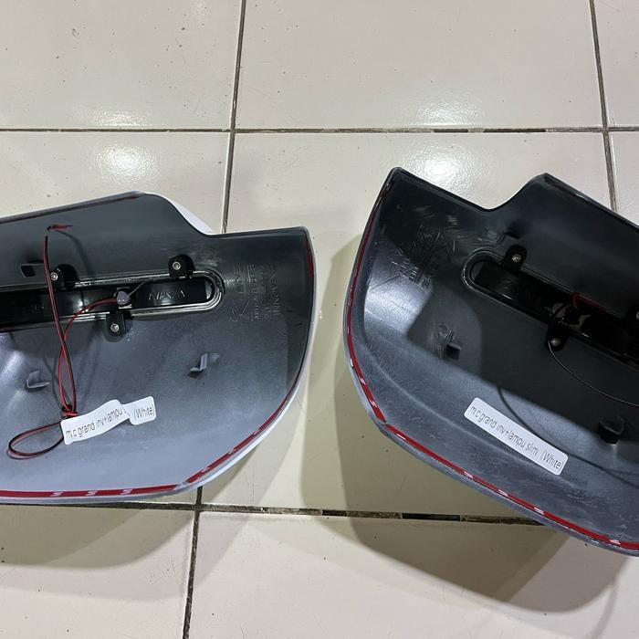 COVER SPION LAMPU SEN SEIN GRAND INNOVA 2012-2015 PUTIH 1 SET 2PCS KIRI KANAN