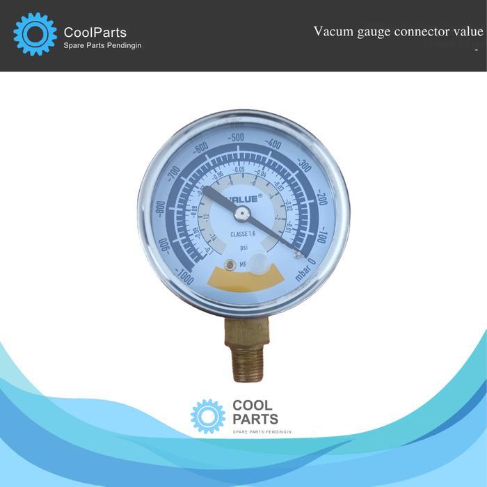 Vacum Gauge Connector Value / Vacum Pump Gauge