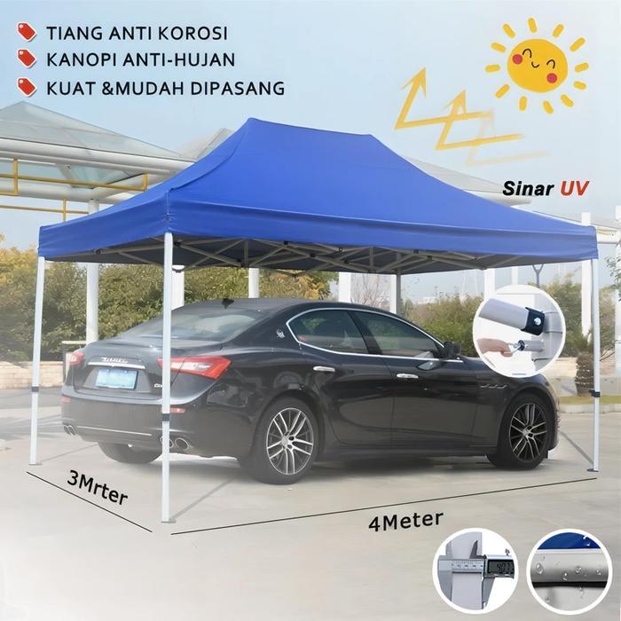 Tenda Bazar Tenda Lipat 2x3 3x4 Tenda gazebo Tenda Dagang otomatis