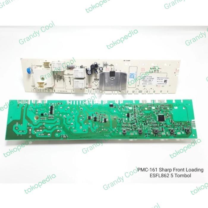 Modul Pcb Mesin Cuci Sharp Front Loading Esfl862 Esfl1082 Esfl872 Co
