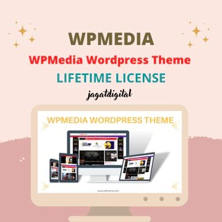 Theme Wpmedia (License Original Lifetime) - Theme web berita Modern dan Cepat