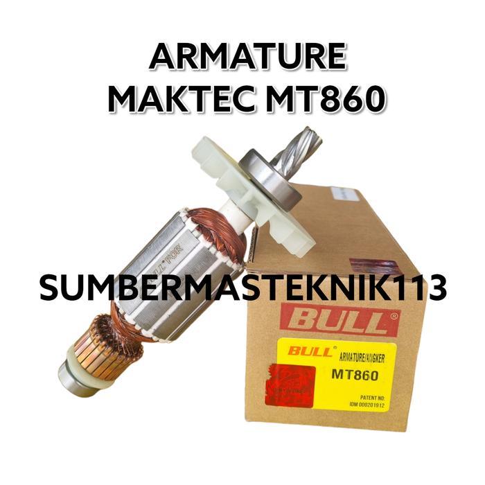Armature Maktec Mt860 Angker Mesin Bor Bobok Maktec Mt 860 Bull