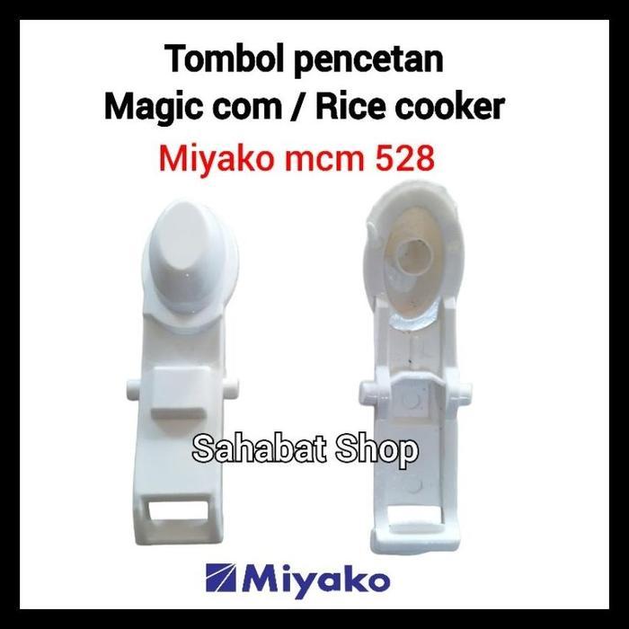 TOMBOL PENCETAN TUTUP PUTIH MAGIC COM / RICE COOKER MIYAKO MCM 528