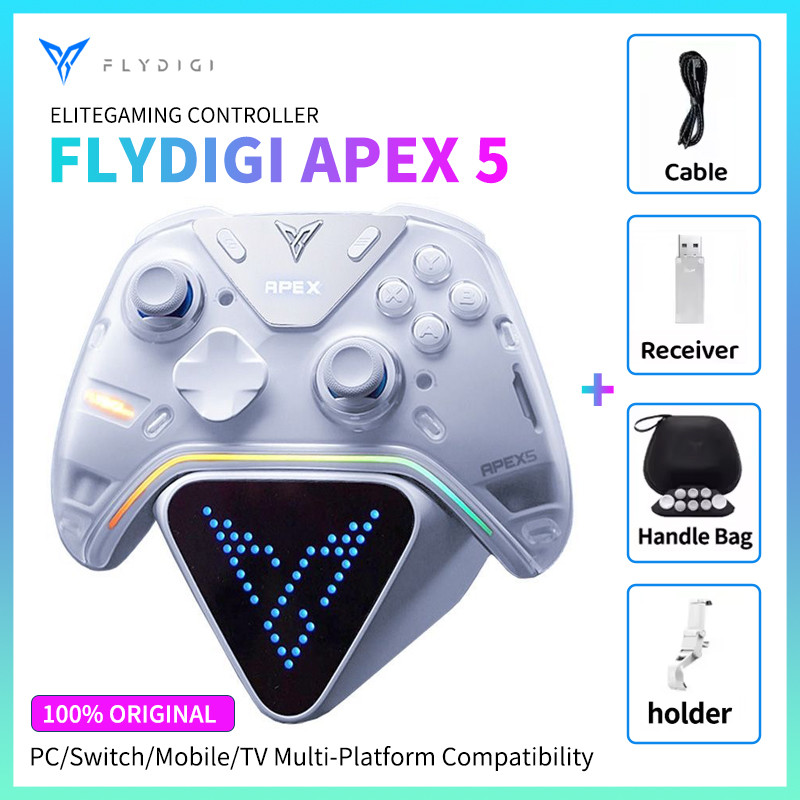 Flydigi apex 5 controller gamepad wireless gamepad for pc /Switch/Phone/TV/tablet computer,charging
