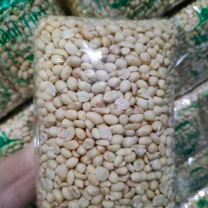 KACANG KUPAS 1KG BIJI KECIL KECIL KACANG KUPAS MENTAH