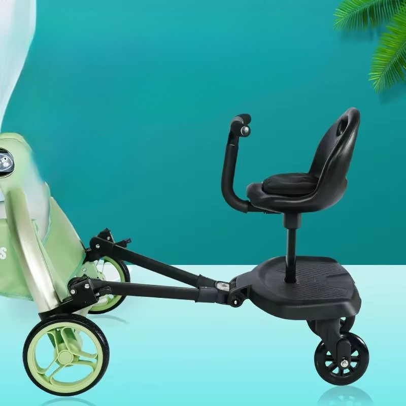 Dual Seat Baby Stroller Footboard, Second Baby Auxiliary Pedal, Adjustable Stroller Step, Walker