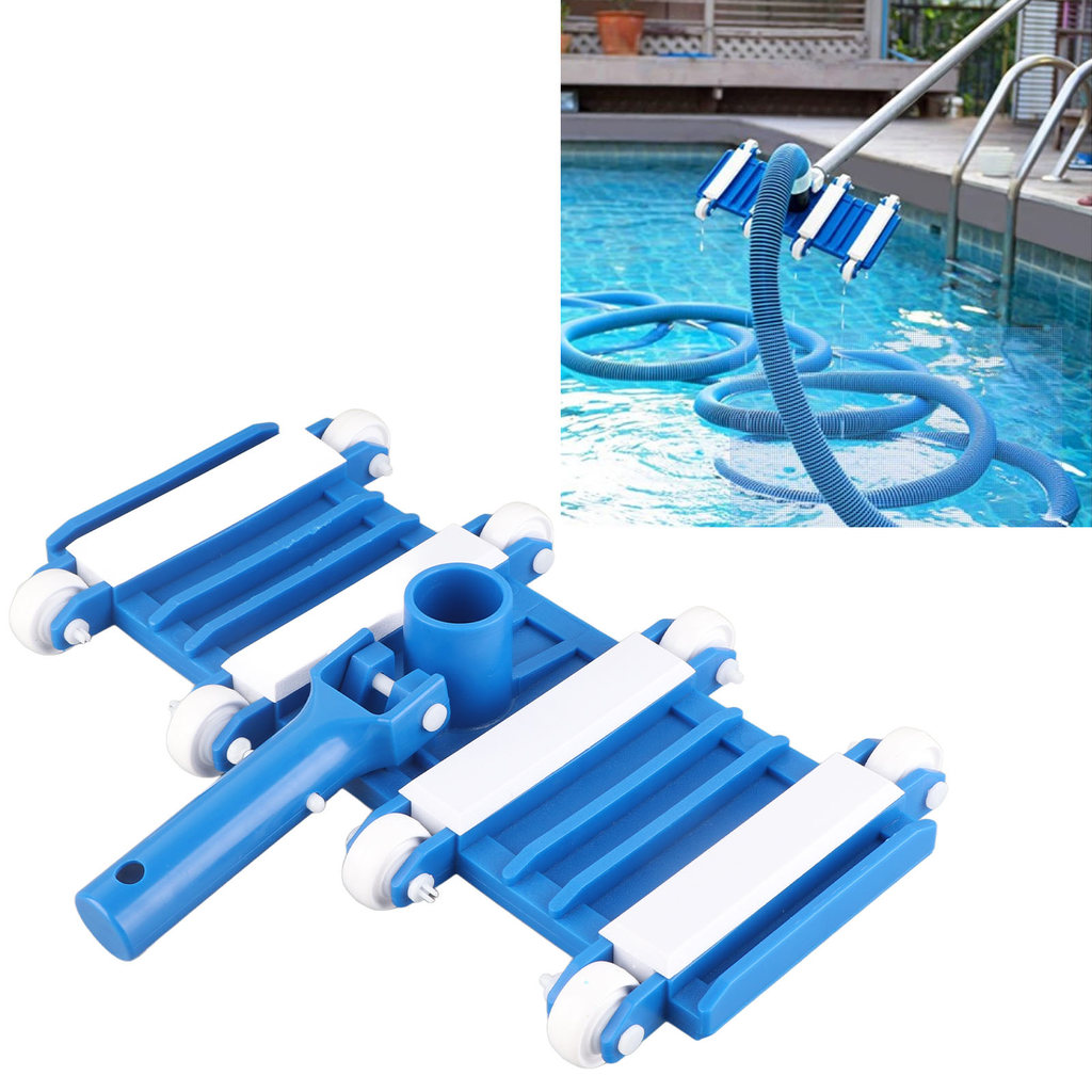 Pool Cleaner Pool Suction Cleaner Pool Supplies Swimming Pool Vacuum Head with Wheels Removable