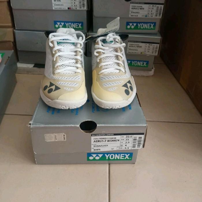 TerbaruBest Seller Sepatu Yonex Aerus Z White Limited