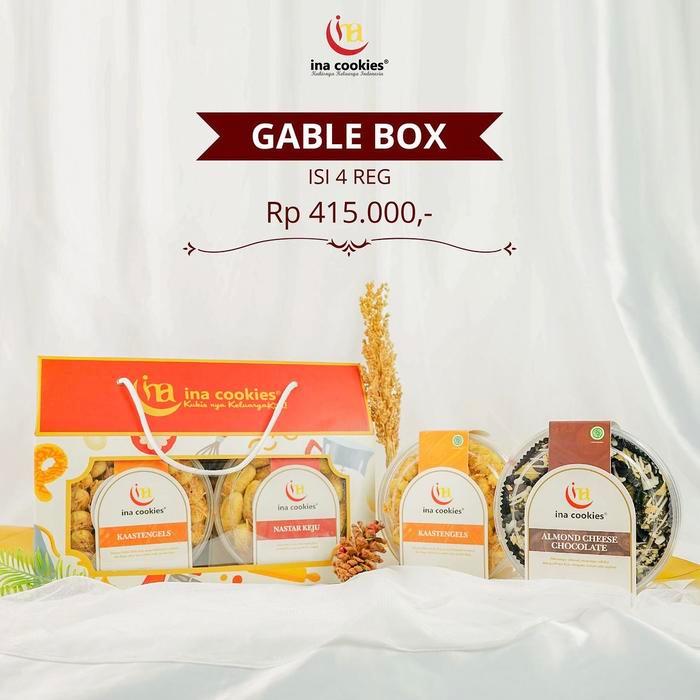 Hampers ina cookies 4 Regular Gable box