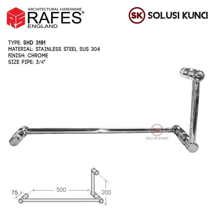 Shower Handle Rafes England Sus 304 (Shd 3181)