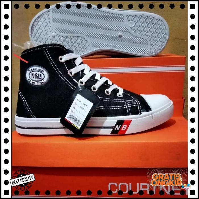Homyped - Sepatu Boot Sekolah Pria Hitam Tali Kuat Nyaman Untuk Kegiatan Sehari-hari Dan Formal Di