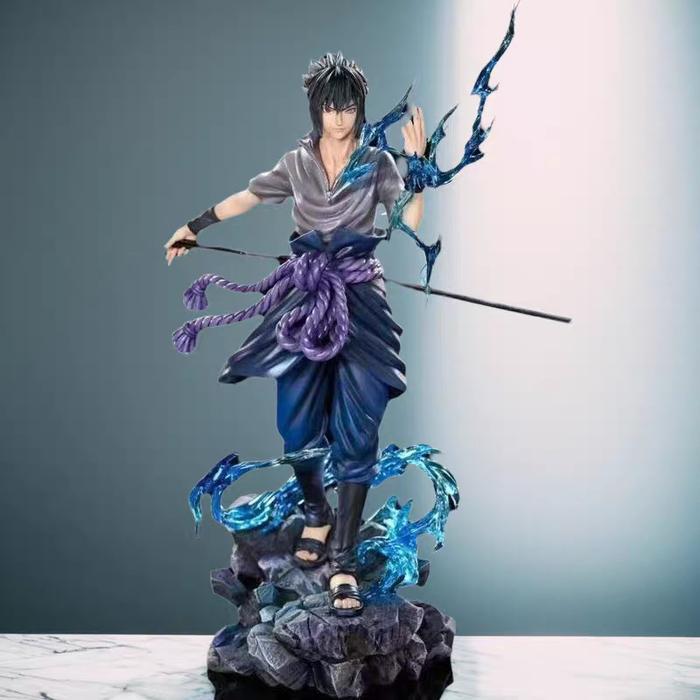 Naruto Sasuke Diorama Action Figure Naruto Shippuden GK Statue
