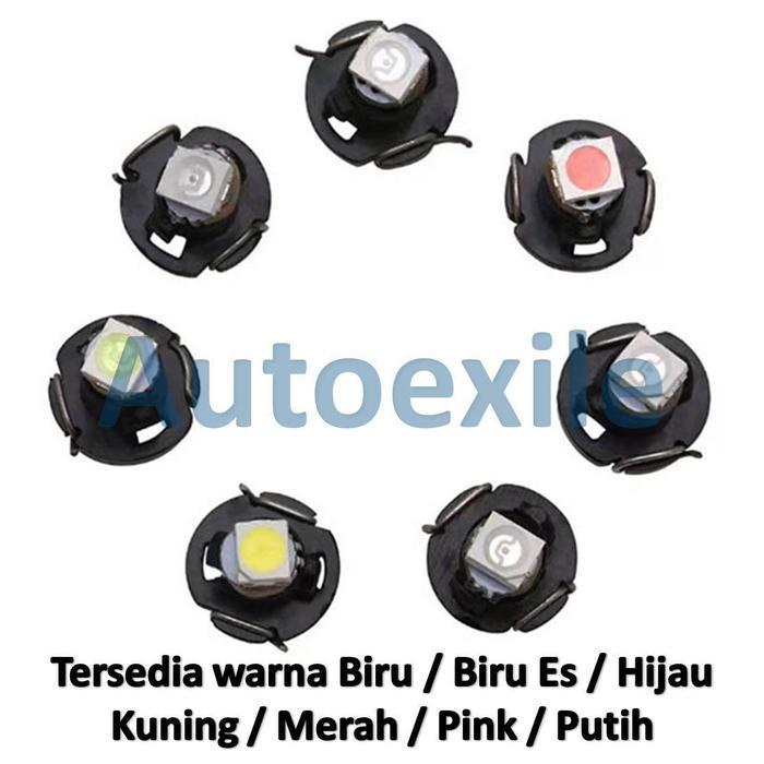 7564YTY Lampu LED T4.2 High Power Panel Dashboard Knob AC Speedometer Wedge Instrumen Interior Mobil