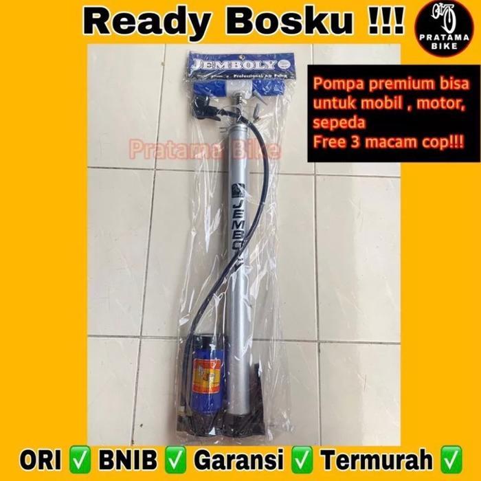 POMPA SEPEDA TABUNG METER JEMBOLY BERKUALITAS DAN KUAT MURAH