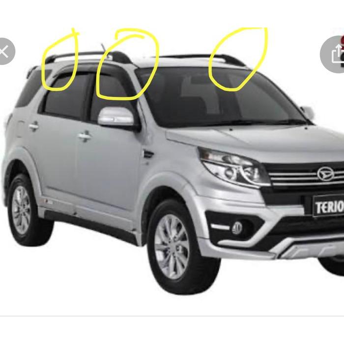 ORIGINAL TUTUP ROOFRAIL TERIOS / RUSH LAMA KONDE