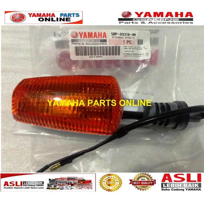 Lampu Sen Sein Depan Kiri Rx King 2002 S/D 2006, Scorpio 2001 S/D 2004 5Bp-H3310-00 Original Yamaha