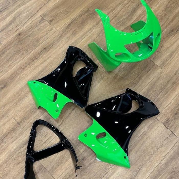 fairing atas bawah ninja rr old hijau se 2011 original Kawasaki