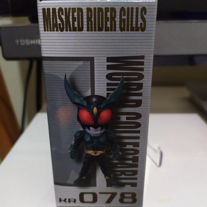 WCF MASKED KAMEN RIDER GILLS KR078 - SEGEL ORI BANPRESTO