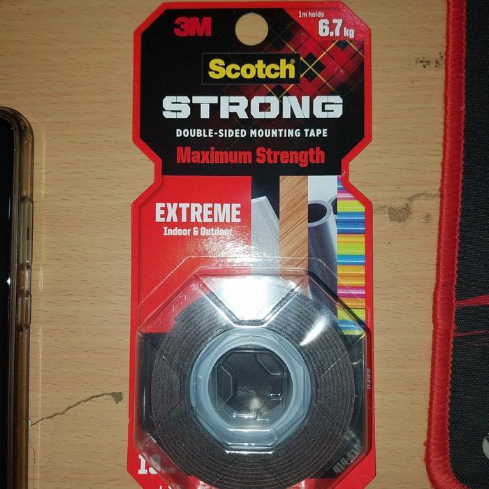 Double Tape 3M Scotch Extreme - Paling Kuat