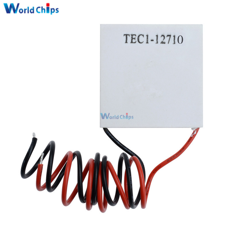 PROMO 5pcs TEC1-12710 100W TEC Thermoelectric Cooler Peltier TEC1 12710 12V 10A  40*40M Peltier Elem