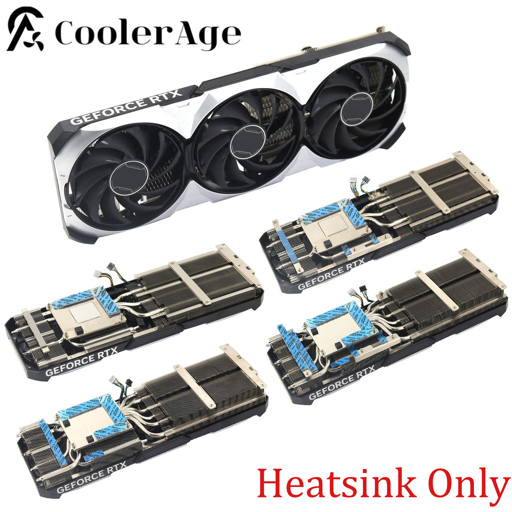 F​or MSI GeForce RTX 4070 4070Ti 4070S 4070TiS VENTUS 3X Replacement Graphics Card Heastsink New Ori