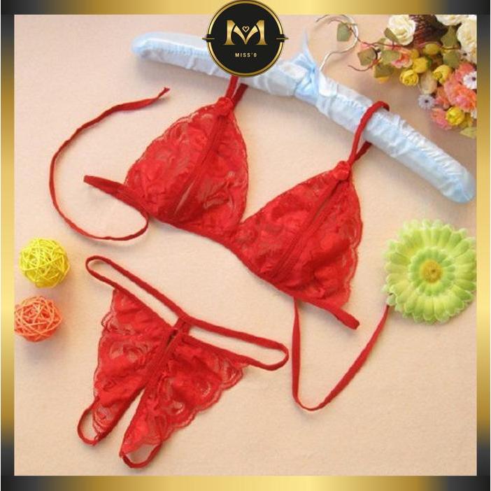 PAKAIAN LINGERIEE WANITA DEWASA SEXY SET CD DAN BRA IMPORT COD BS001
