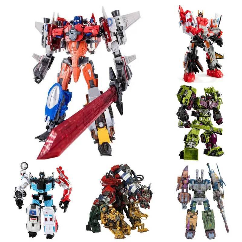 AOYI JINBAO Devastator Transformation Combiners Action Figure Toy Computron Model Bruticus Christmas