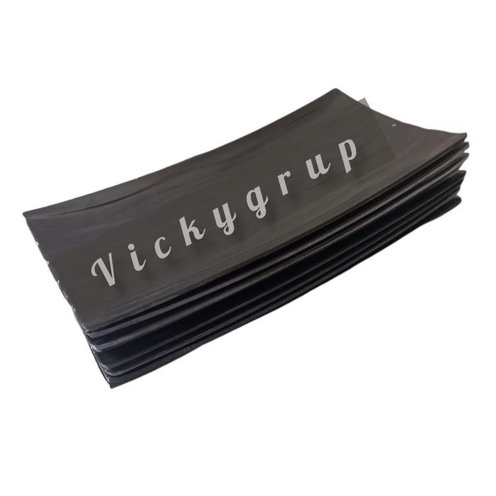 PIRING SHUSHI MELAMIN PIRING KOREA HITAM TERBARU 6 PCS