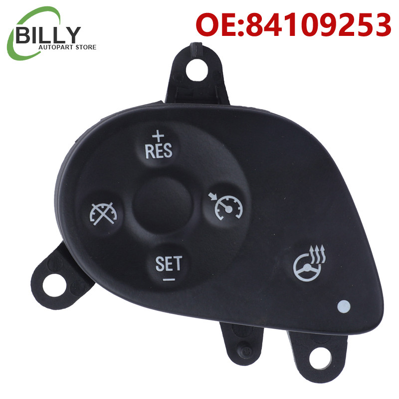 YAOPEI 84109253 10163254 Car Steering Wheel-Cruise Control Switch Audio Remote Button for Chevrolet 