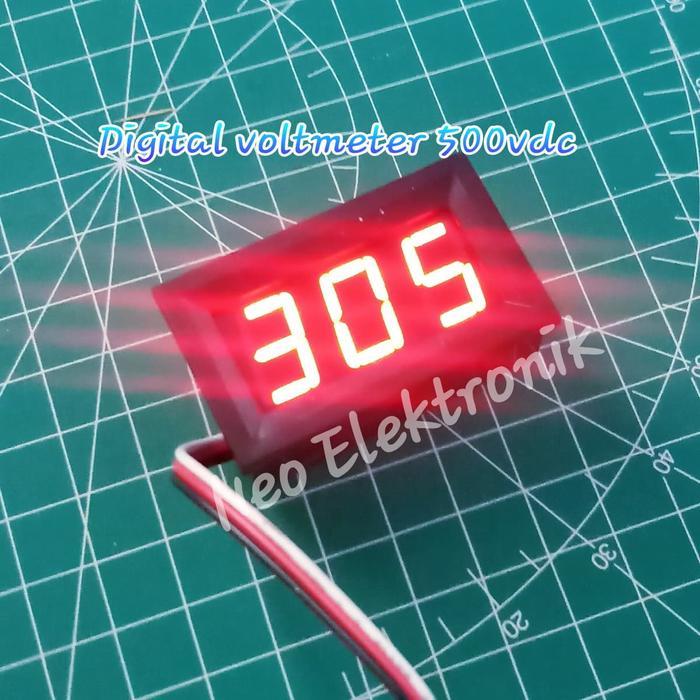 Promo digital voltmeter 0-500v dc
