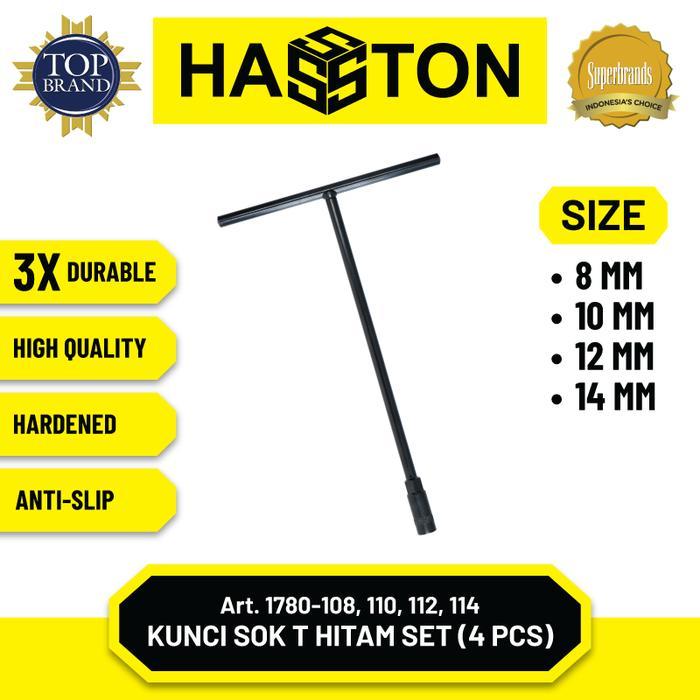 Sherlock - Kunci Sok T Set Hasston - Paket Kunci Sok T 8 10 12 14 - Sok T Set
