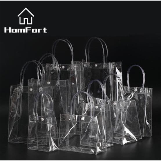 Tas Mika PVC Transparant Tas Mika PVC Polos Goodiebag Hampers Souvenir