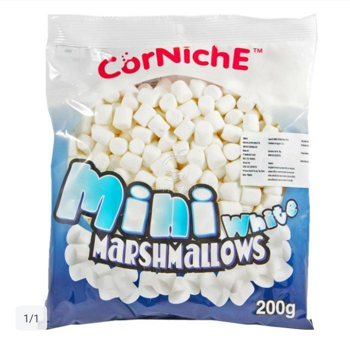 CORNICHE MINI WHITE MARSHMALLOW 200