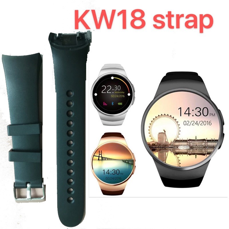 Smart watch kw18 strap Original Wristband Made of silica gel 100% original strap silicone bracelet