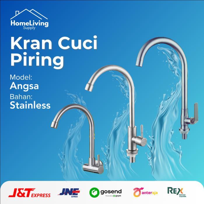 Toto - Kran Dapur / Kran Cuci Piring / Kran Air Angsa Tancap